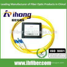 FBT 1*4 fused fiber optic splitter LC Connectors